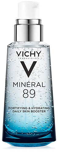 Vichy Minéral 89 Hyaluronic Acid Serum Moisturizer Daily Skin Booster to Hydrate, Plump, and Fortify Skin